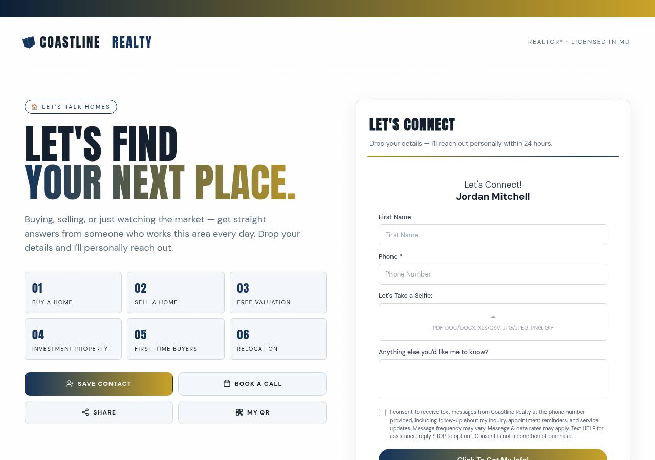 Real Estate Agent design